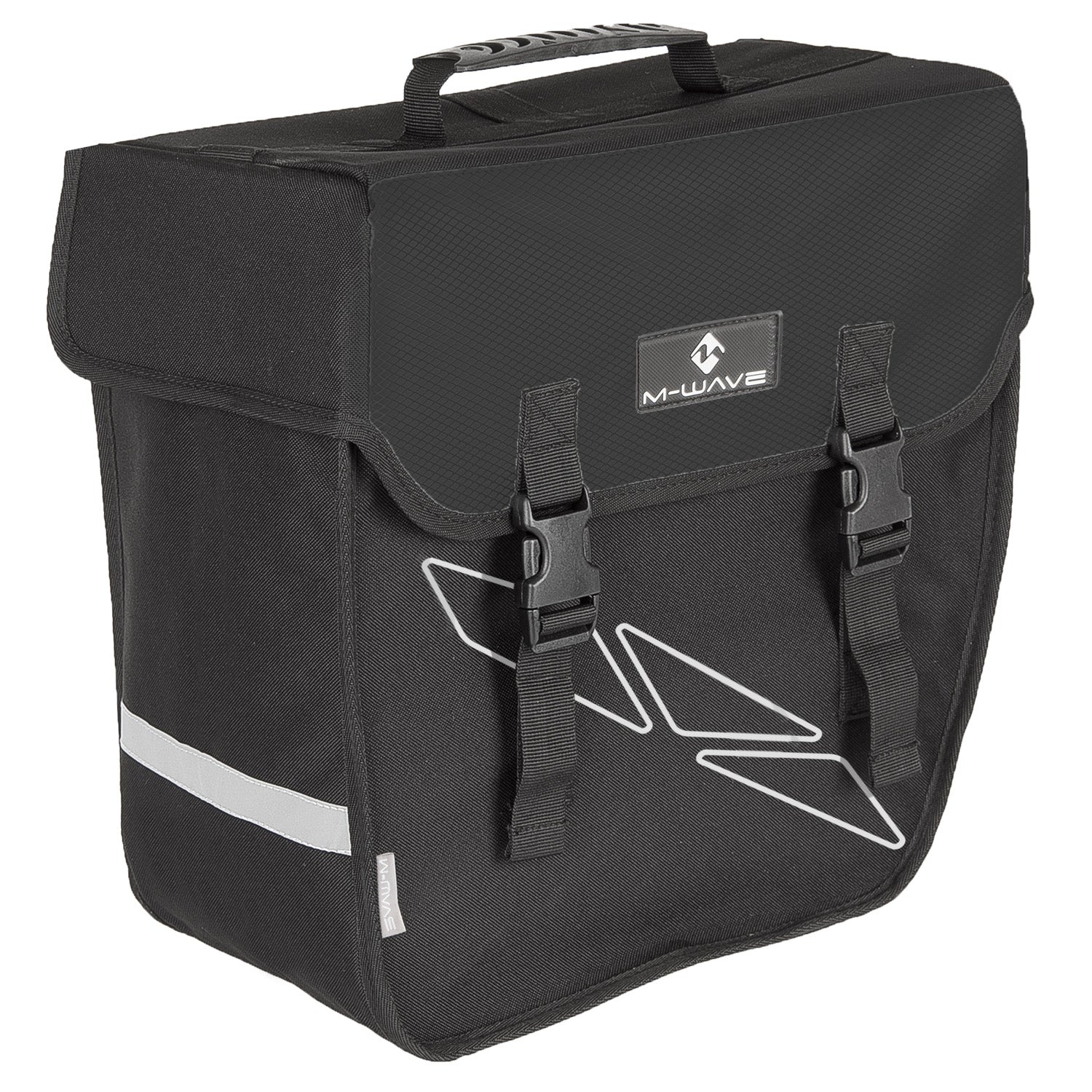 M-Wave Amsterdam Single Gepäckträgertasche 18L pro Tasche, rechts oder