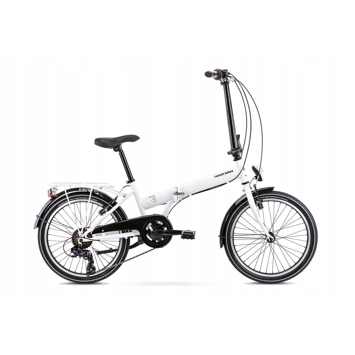 klapprad dortmund 20 Zoll Romet Wigry Eco Klappfahrrad 6-Gang, 13" Stahlrahmen, Weiss