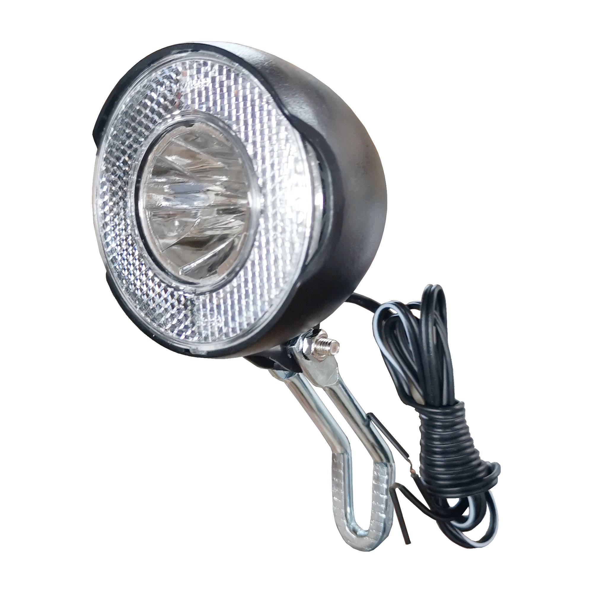 LED-Vorderlicht 15 Lux für Seiten- und Nabendynamo