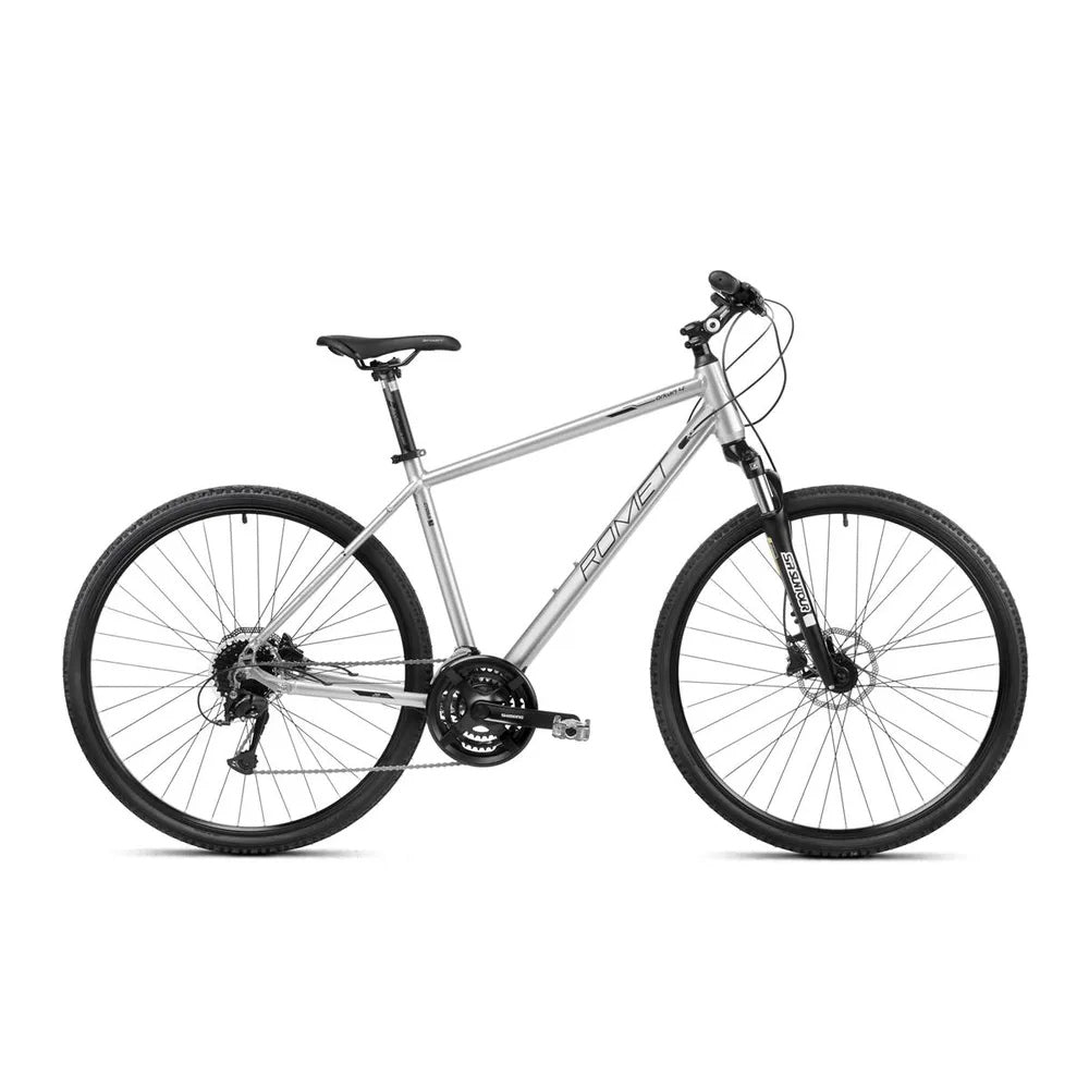 damenfahrrad 28 zoll 24 gänge 28 Zoll Romet Orkan 4M Lite Crossrad 24-Gang 20" Alurahmen, Silber