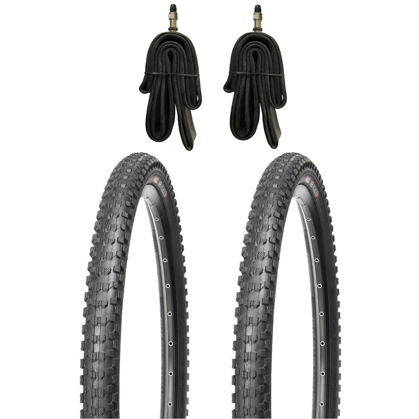 mtb reifen 26x2 0 Kujo 2 Stk. 26 Zoll Reifen 26x2.10 inkl. Schläuche DV, 54-559, K-1005