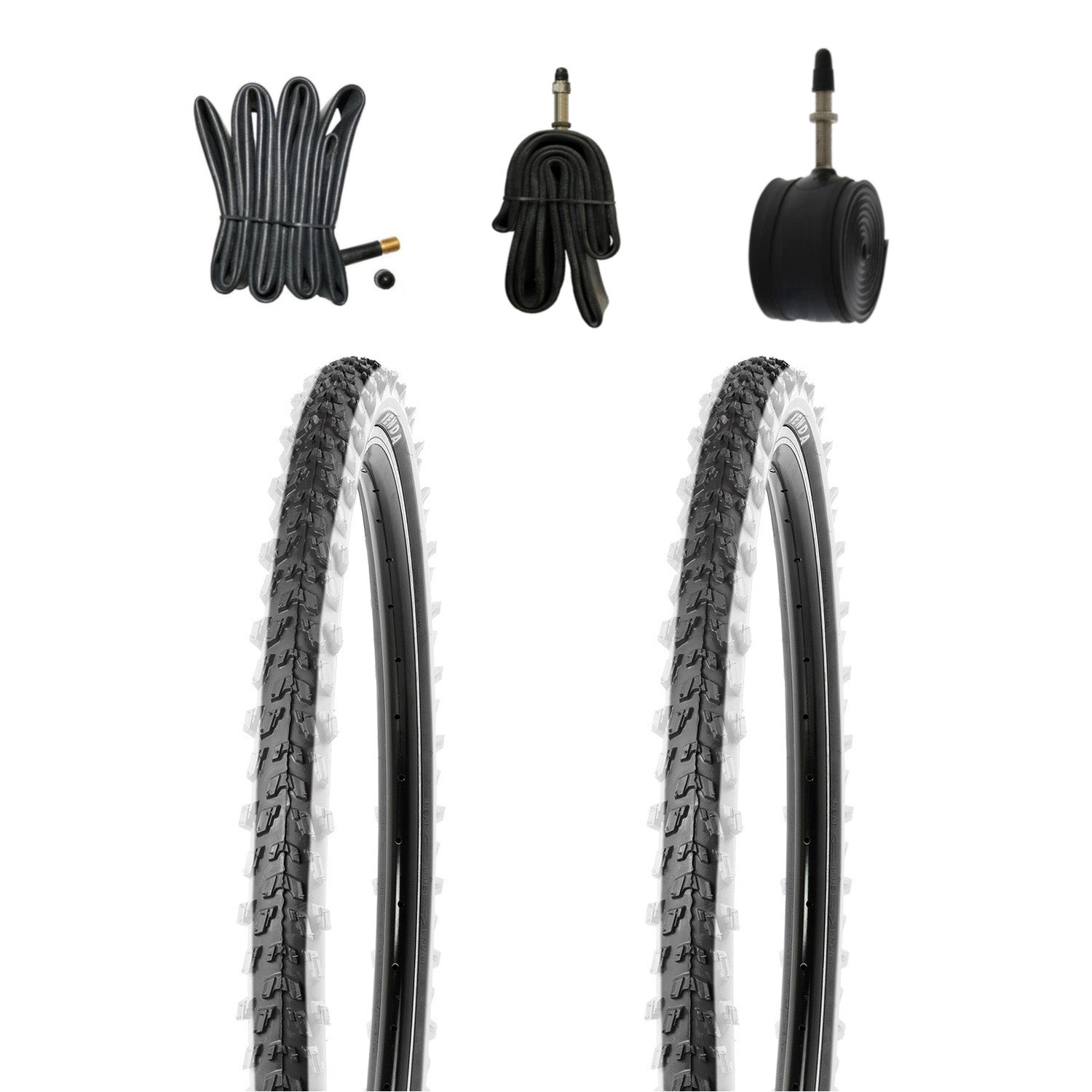 mtb reifen weisswand Kenda 2 Stk. 26 Zoll Reifen 26x1.95 mit Weisswand und Schläucheauswahl