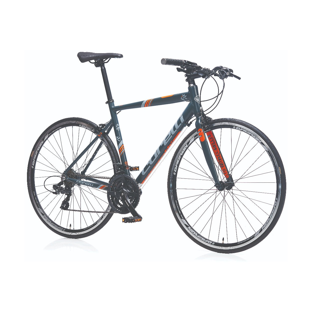 rennrad 28 zoll in cm 28 Zoll Corelli Fitbike 1.0, 57 cm Rahmenhöhe, 21-Gang, Alurahmen Brau