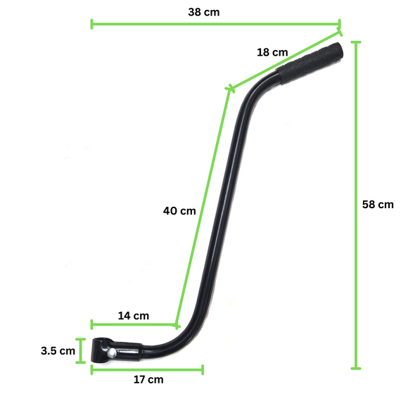 Universal Schubstange Schiebestange Kinderfahrrad Haltestange