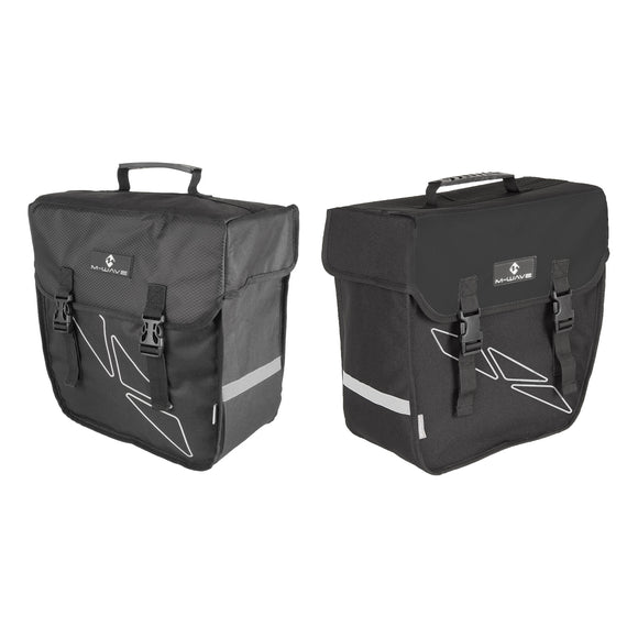 M-Wave Amsterdam Single Gepäckträgertasche 18L pro Tasche, rechts oder links