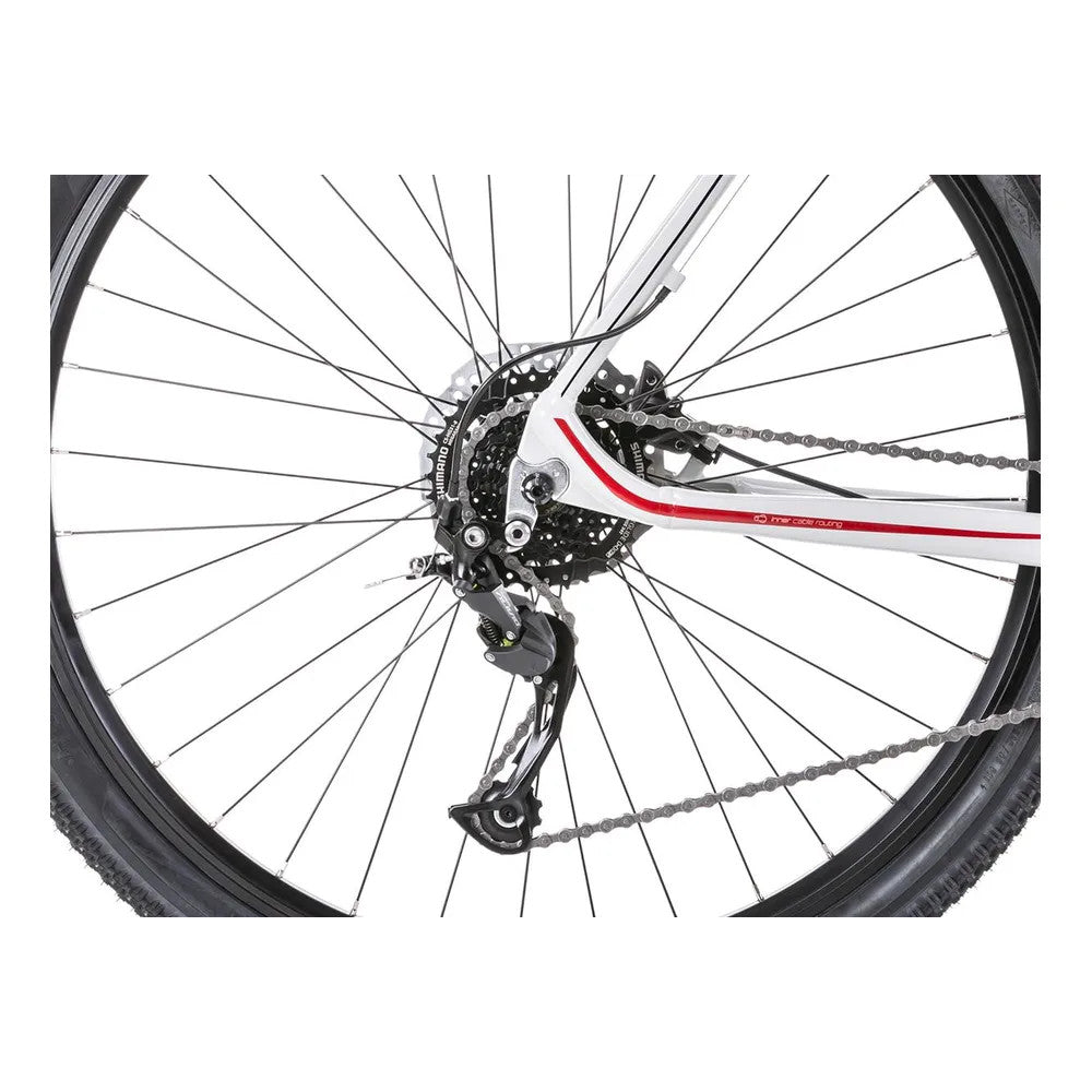 romet mountainbike 29er 29 Zoll Romet Mustang M1 Mountainbike 21" Alurahmen, Grau-Rot