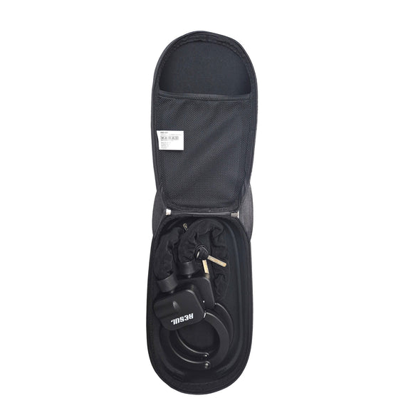Resul Handschellenschloss Ø8 x 600mm mit Stahlgliedern inkl. Tasche f. E-Scooter