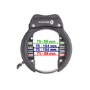 M-Wave Rahmenschloss XL mit Kette 5.5x5.5x1000mm inkl. Klett für Kette-2