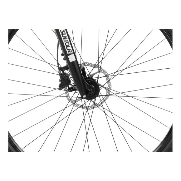 28 Zoll Romet Orkan 4M Lite Crossrad 24-Gang 20" Alurahmen, Silber