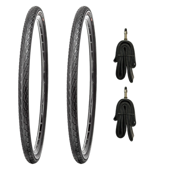 Kujo 2 Stk. 28 Zoll Reifen 700x45c mit Pannenschutz inkl. Schläuche DV 47-622, KU-2003