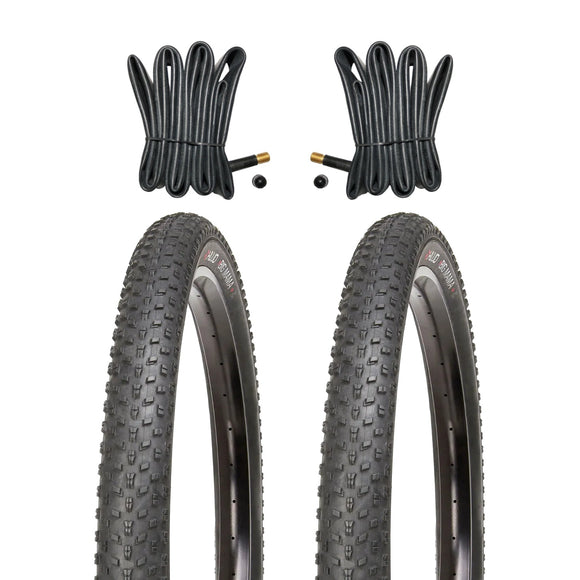 Kujo 26 Zoll Reifen-Set 26x4.00" mit Schlauchauswahl