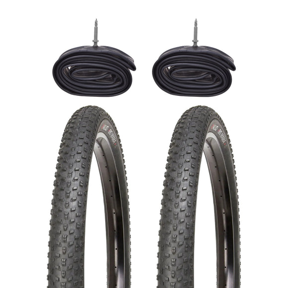 Kujo 29 Zoll Reifen-Set 29x3.00", 76-622, 60 TPI, mit Schlauchauswahl