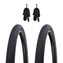 2 Stk. 20 Zoll Reifen 20x2.15 Schwalbe Big Ben mit Pannenschutz und Schlauchauswahl, 55-406, 67 TPI-4