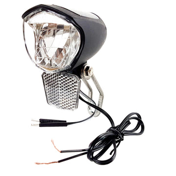 LED-Vorderlicht 70 Lux für Seiten- und Nabendynamo mit Sensor und Standlicht