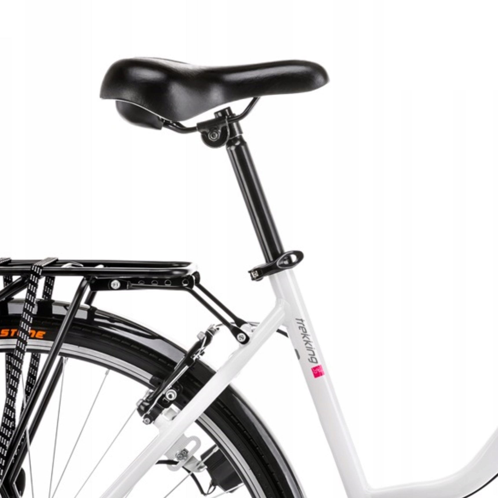 damenfahrrad 28 zoll alurahmen 28 Zoll Romet Gazela Trekkingrad 21-Gang, 19" Alurahmen, Weiss-Bordeau