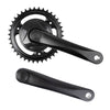 Kettenradgarnitur 1-Gang 38 Zähne 170mm, schwarz