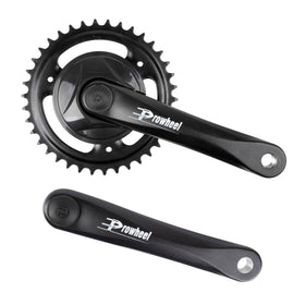 Kettenradgarnitur 1-Gang 38 Zähne 170mm, schwarz
