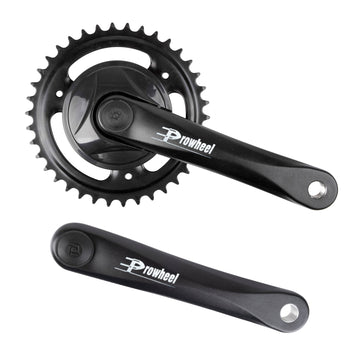 Kettenradgarnitur 1-Gang 38 Zähne 170mm, schwarz