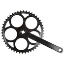 Kettenradgarnitur 1-Gang 46 Zähne 170mm, schwarz oder verchromt-3
