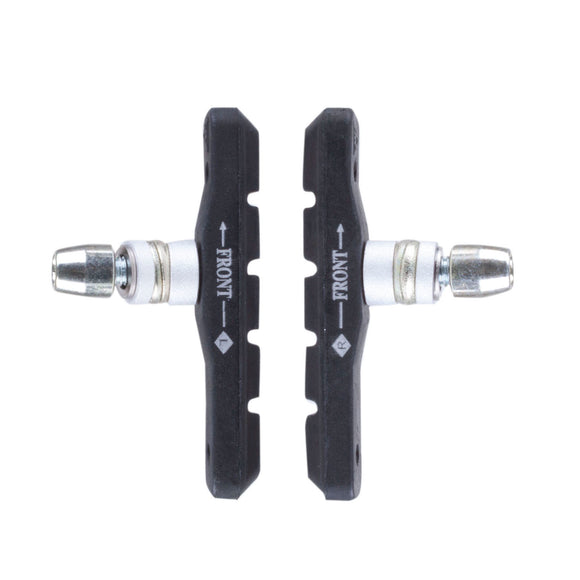 1 Paar V-Bremsschuhe 70mm asymetrisch mit Bolzen mit Gewinde