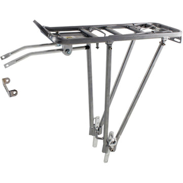 Gepäckträger 24-28 Zoll Alu, silber