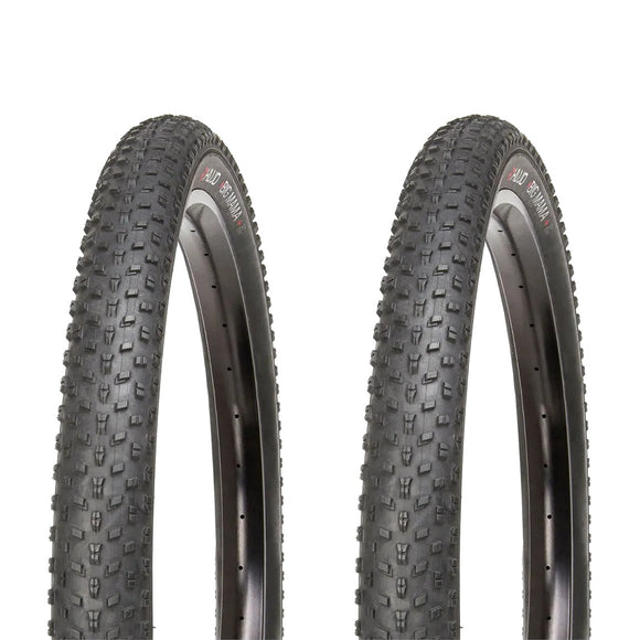 Kujo 29 Zoll Reifen-Set 29x3.00", 76-622, 60 TPI, mit Schlauchauswahl