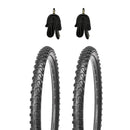 Kujo 2 Stk. 26 Zoll Reifen 26x1.95, mit Schlauchauswahl, 53-559, KU-1003-5