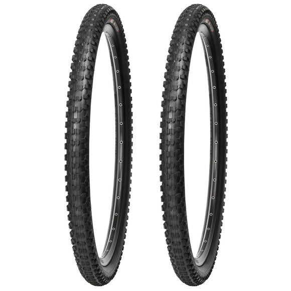 Kujo 2 Stk. 29 Zoll Fahrradreifen 29x2.40 Zoll mit Schlauchauswahl FV 60-622, 60 TPI