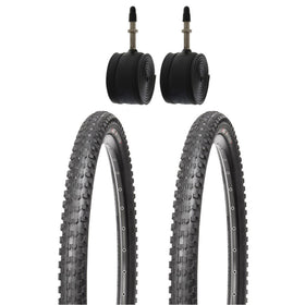 Kujo 2 Stk. 27.5 Zoll Reifen 27.5x2.10 inkl. Schläuche FV, 54-584, K-1001