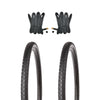 Kenda 2 Stk. 20 Zoll Reifen mit Pannenschutz inkl. Schläuche AV 20x2.00, 50-406, K-1216
