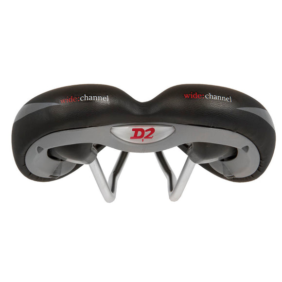 Velo wide channel Komfortsattel 270x175mm schwarz