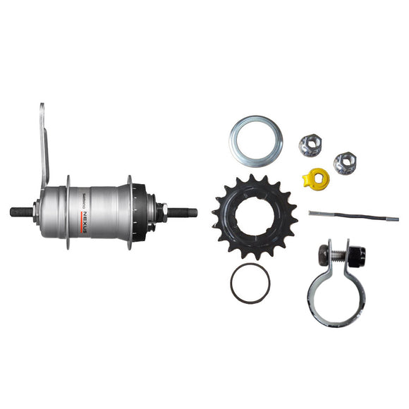 Shimano Nexus 3-Gang Schaltnabe Rücktritt 36 Loch Nabenschaltung + Kleinteile