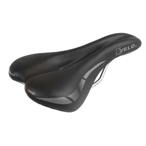 Velo wide channel Komfortsattel 270x175mm schwarz