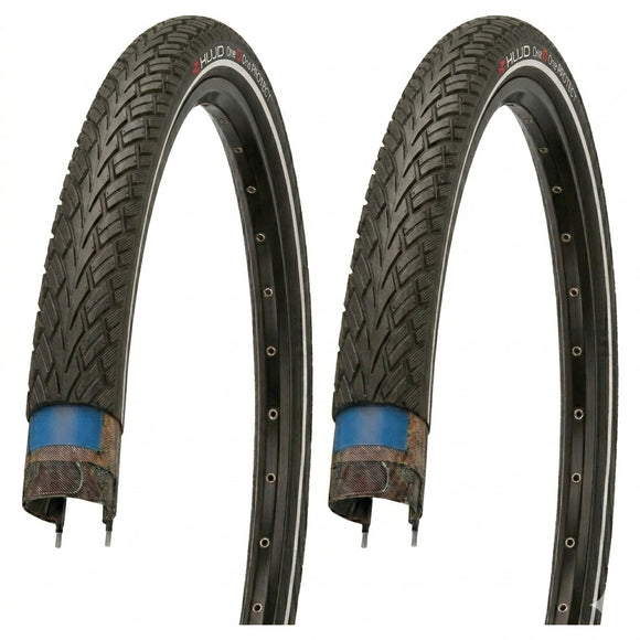 Kujo 2 Stk. 26 Zoll Reifen 26x1.95 mit Pannenschutz, 50-559, KU-2005