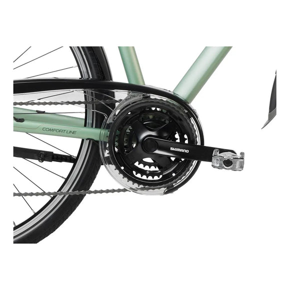 28 Zoll Romet Wagant 5 Trekkingrad 24-Gang, 23" Alurahmen, Grün