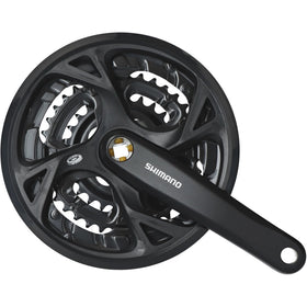 Shimano Kettenradgarnitur FC-M371 9-Gang 48-36-26 170mm, schwarz