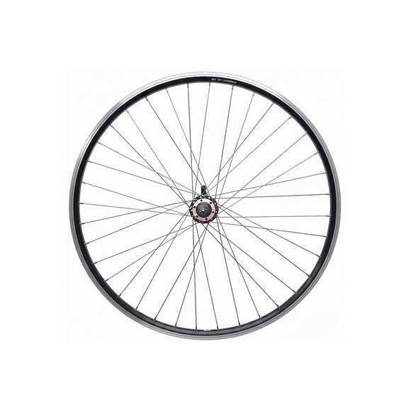 28 Zoll Vorderrad Hohlkammer Geöst Hohlachse mit Scheibenbremsaufnahme