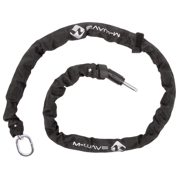Schlosskette für M-Wave Rahmenschloss Ringchain XL, 5.5 x 5.5 x 1400mm