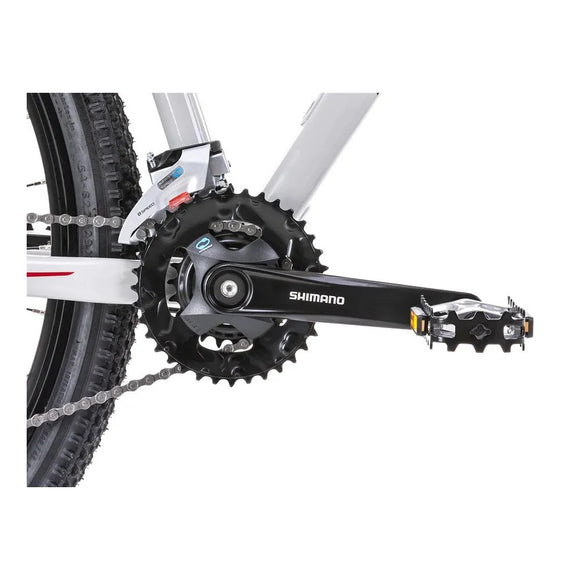 29 Zoll Romet Mustang M1 Mountainbike 21" Alurahmen, Grau-Rot