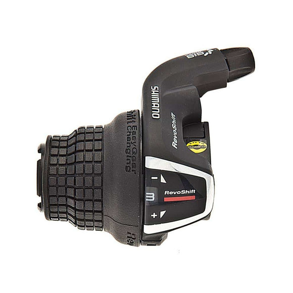 Shimano Revoshift Drehgriffschalter SL-RS35-L 3-Gang Schwarz inkl. Innenzug