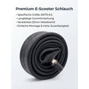 2 Stk. 10 Zoll Schläuche 10x2.50 Zoll(60/70-6.5) mit geraden Autoventilen 23 mm-2