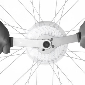 Innovative Kettenpeitsche hochwertiges Profiwerkzeug Kassettengegenhalter Stahl - 0
