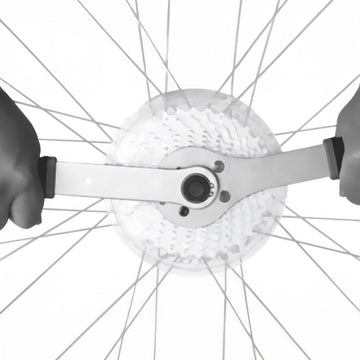 Innovative Kettenpeitsche hochwertiges Profiwerkzeug Kassettengegenhalter Stahl - 0