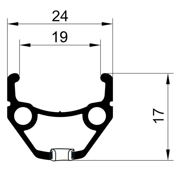 28 Zoll Vorderrad-Set mit Shimano Nabendynamo und LED-Beleuchtungs-Set, Alu-Hohlkammerfelge, schwarz-silber