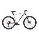 29 Zoll Romet Mustang M1 Mountainbike 21" Alurahmen, Grau-Rot-1