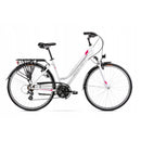 28 Zoll Romet Gazela Trekkingrad Weiss-Rot