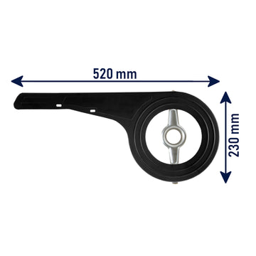 Kettenkasten für 42-48 Zähne inkl. Halterung - 0