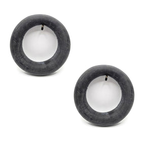 2 Stk. 10 Zoll Schläuche 10x2.00 Zoll mit geraden Autoventilen 23 mm