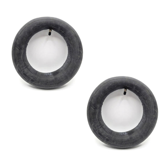 2 Stk. 10 Zoll Schläuche 10x2.00 Zoll mit geraden Autoventilen 23 mm