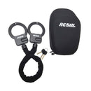 Resul Handschellenschloss Ø8 x 600mm mit Stahlgliedern inkl. Tasche f. E-Scooter-1